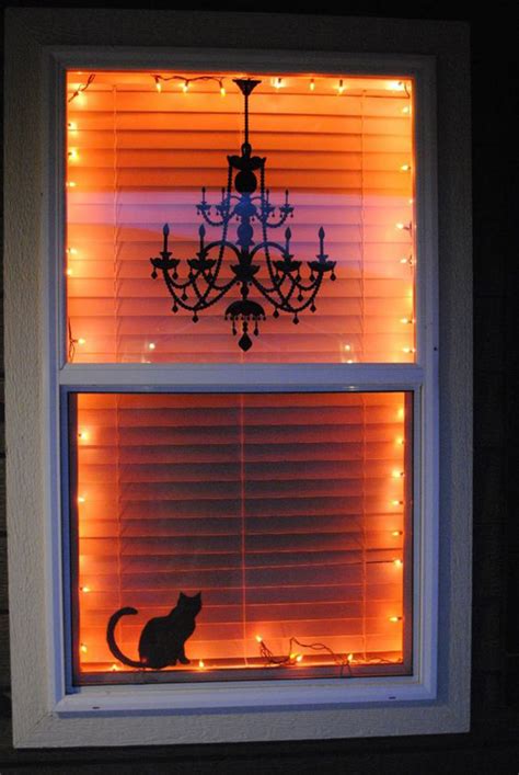 25 Scary DIY Halloween Window Silhouettes | HomeMydesign