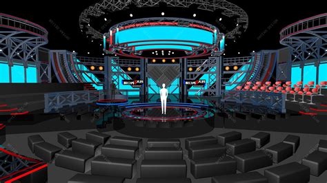 Stage Design for show “ROCK&ROAST” season 3-2020 on Behance