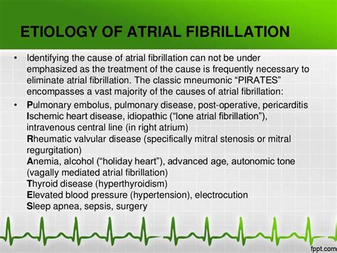 Atrial fibrillation & Atrial flutter