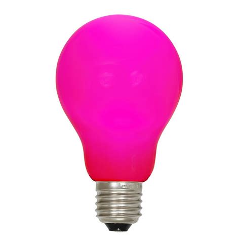 12W Pink E26 LED Light Bulb | Led replacement bulbs, Led light bulb ...