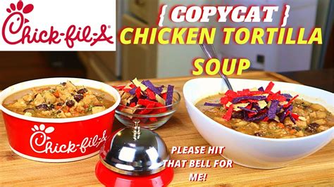 { COPYCAT } Chick Fil A CHICKEN SOUP |HOW TO MAKE CHICKEN TORTILLA SOUP BOWL HOMEMADE VIDEO ...