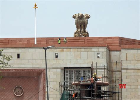 New Delhi: A captivating view of the newly constructed Parliament House Building #Gallery ...