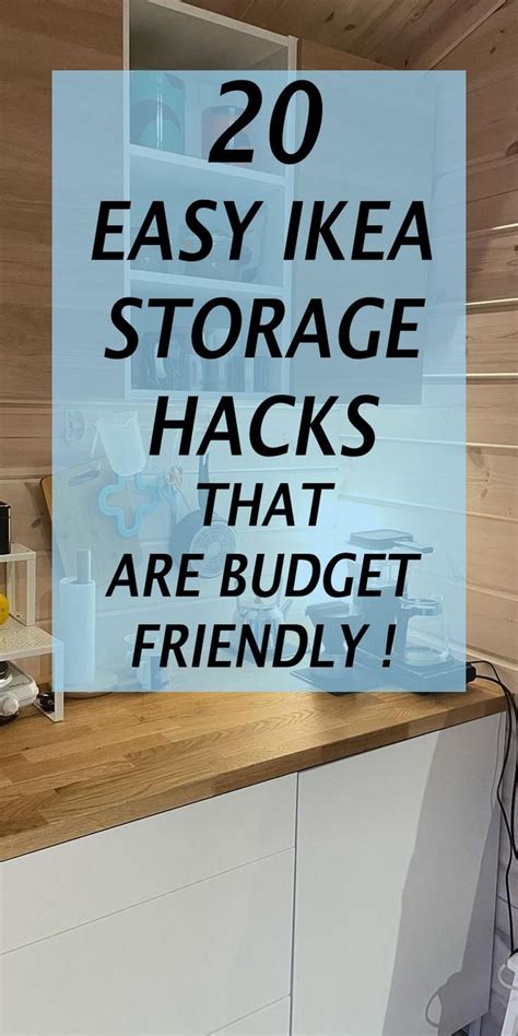 20 Easy IKEA Storage Hacks That are Budget Friendly Ikea Diy, Easy Ikea Hack, Ikea Hack Ideas ...