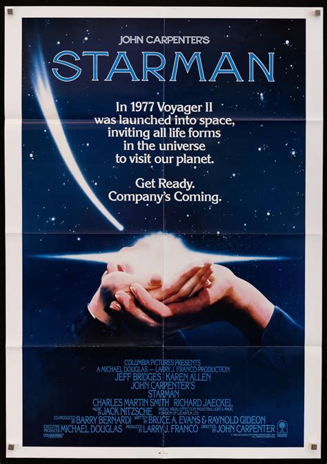 Starman Movie Poster 1984 1 Sheet (27x41)