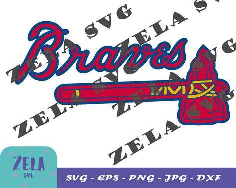 Braves Svg Digital File. Png-pdf-jpg-eps-dxf - Etsy