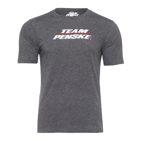 Team Penske Next Level Fashion Charcoal Men’s Tee – Penske Merchandise