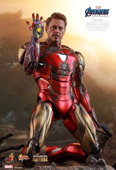 Hot Toys : Avengers: Endgame - Iron Man Mark LXXXV (Battle Damaged Version) 1/6th scale ...