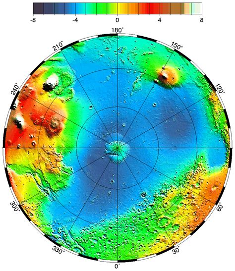 Global Topography of Mars