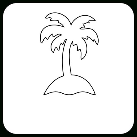 Simple Palm Tree Drawing at GetDrawings | Free download