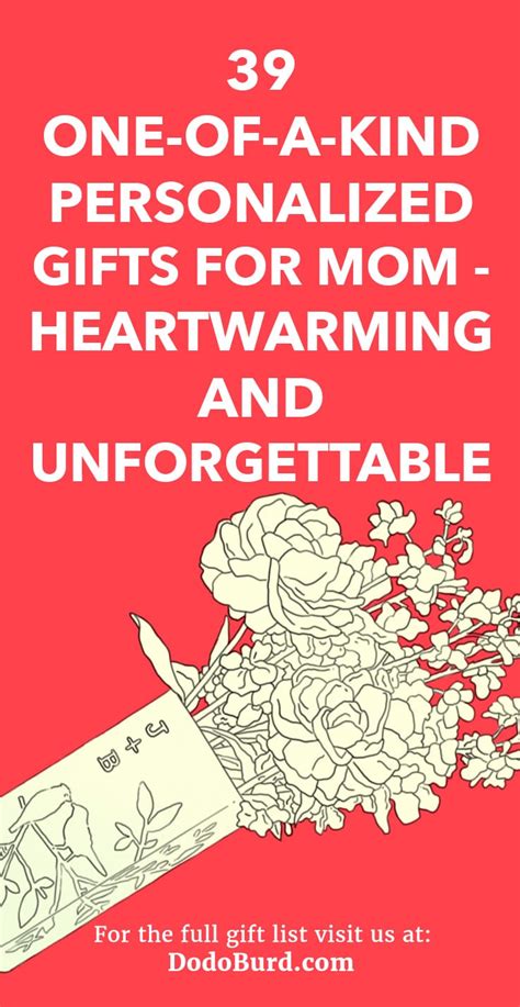 39 Unique Personalized Gifts for Mom (Heartwarming and Unforgettable ...