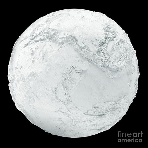 Snowball Earth Photograph by Claus Lunau/science Photo Library | Pixels