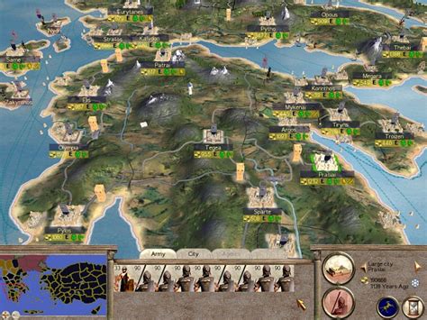 Troy TW campaign map 4.5 image - Troy: Total War mod for Rome: Total War - ModDB