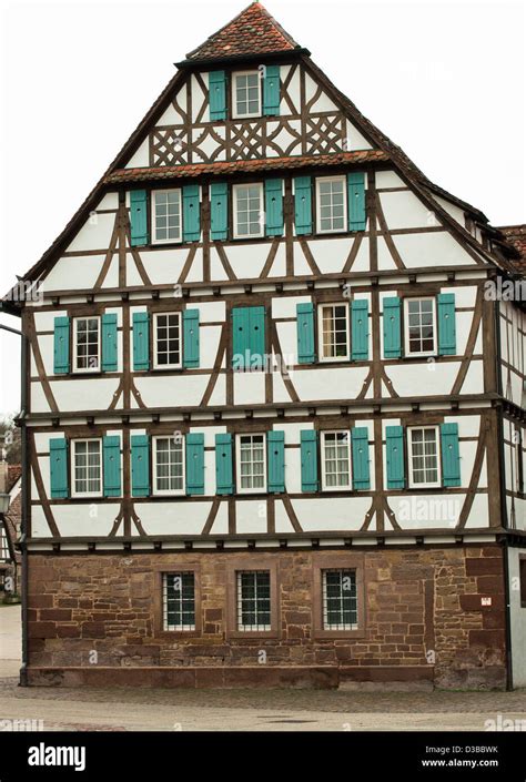 House, Half-Timbered, German Culture, Medieval, Germany, Traditional Stock Photo: 53725887 - Alamy