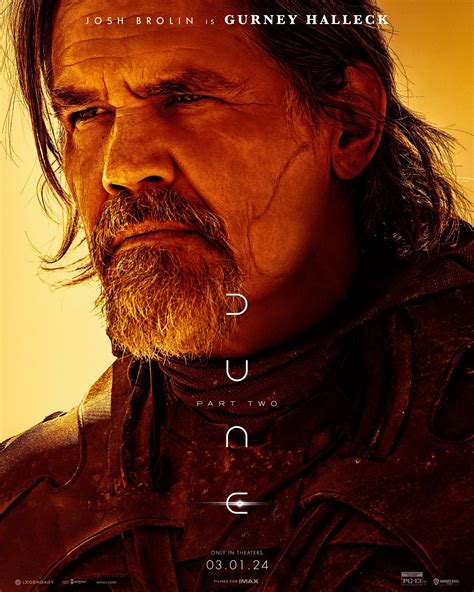 Josh Brolin is Gurney Halleck | Dune: Part Two | Character Poster - Movies Photo (45294262) - Fanpop