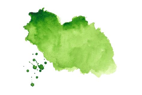 Green Watercolor Stain Texture Background, Stain, Background, Paint PNG and Vector with ...