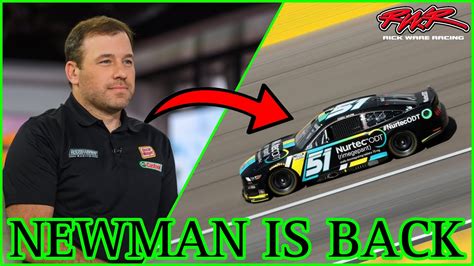 BREAKING NEWS: Ryan Newman will return to the NASCAR Cup Series with ...