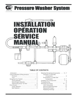 Fillable Online Pressure Washer System Fax Email Print - pdfFiller