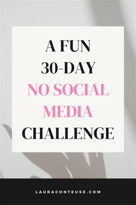 A 30-Day No Social Media Challenge to Help You Detox