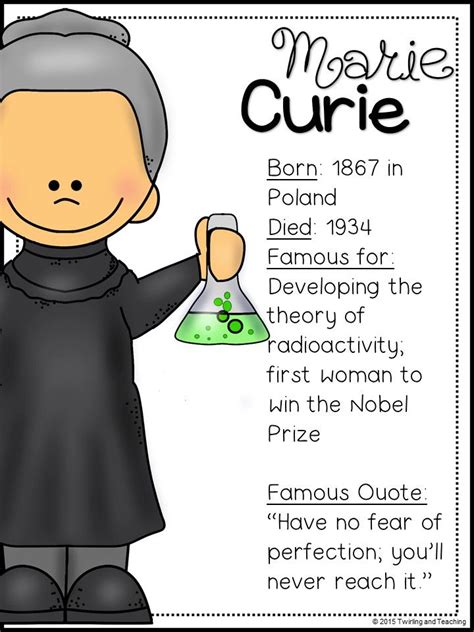 A mini-unit all about the life and achievements of Marie Curie! | Marie ...