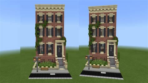 Minecraft Tutorial NYC Townhouse | Minecraft house designs, Minecraft house tutorials, Minecraft ...