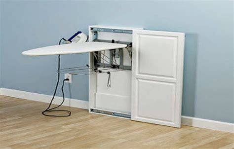 Wall Mounted Ironing Board Make Your Home Large Spot | Laundry Folding Table