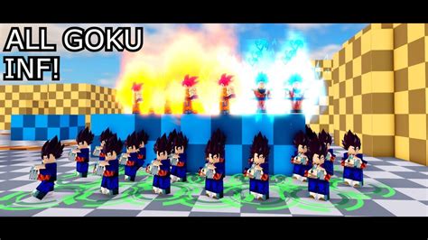 Astd-Using All goku units inf mode, With the new buffs.( All Star Tower Defense) - YouTube