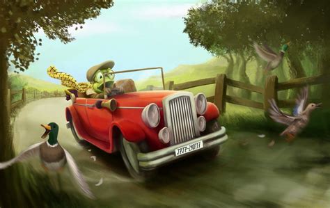 Mr Toad’s Wild Ride, Tom Parrish on ArtStation at https://www.artstation.com/artwork/EWoD8 ...