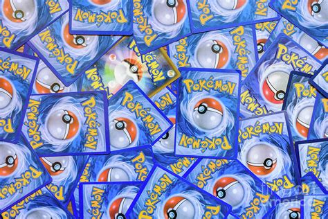 Pokemon Trading Card Game, fondn Photograph by Joaquin Corbalan