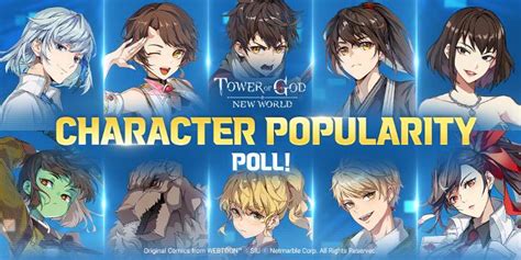 Character Popularity Poll Event - Tower of God: New World