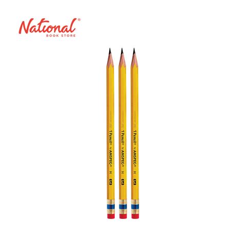 T PENCIL NO.3 WOODEN PENCILS REGULAR HEXAGONAL 3S - SCHOOL & OFFICE SUPPLIES