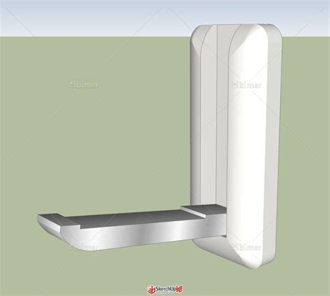 海蒂诗(Hettich)49220折叠挂钩精细模型，真实尺 - SketchUp模型库 - 毕马汇 Nbimer