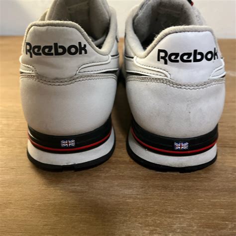 Reebok Classic White Leather, vintage, Men’s 7.5 or... - Depop