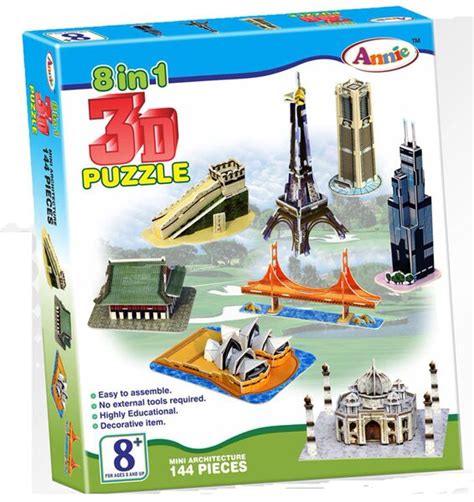 Polished Plastic 3D Puzzles at Best Price in Delhi - ID: 1292619 | Nippon Toys Industries