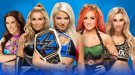 SmackDown Women’s Champion Alexa Bliss vs toutes les catcheuses de ...