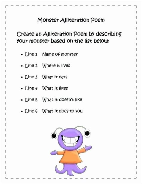 Alliteration Worksheets for Middle School Alliteration Worksheets 3rd Grade