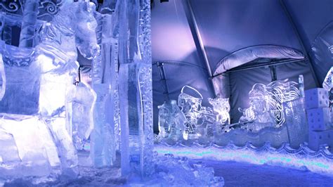 Quebec Winter Carnival Ice Sculptures