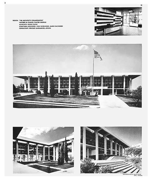 United States Embassy at Athens, Greece by Walter Gropius, (1961) : r/ModernistArchitecture