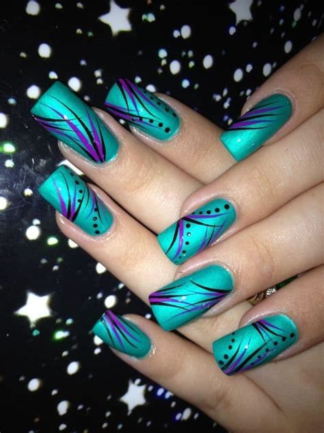 41 Teal Nail Designs You'll Fall In Love With (2021) – NailDesignCode