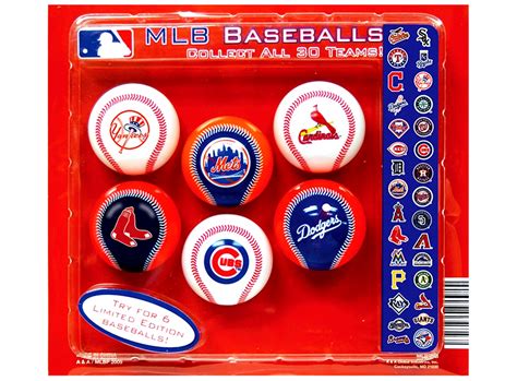 Buy MLB Mini Baseballs in Bulk Bag self vending - EnterVending