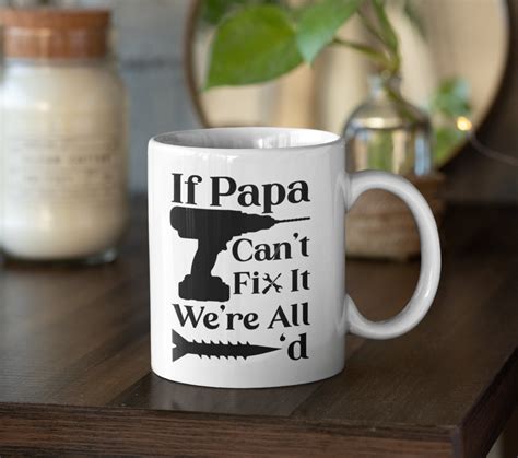 Funny Mug for Dad for Fathers Day for Birthday Gift for Dad Tools Free ...