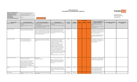 Risk Assessment Spreadsheet Spreadsheet Downloa risk assessment xls. bits risk assessment ...