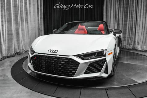 Used 2023 Audi R8 5.2 Quattro V10 Performance Spyder 568 Miles! HOT Spec! Black Optic Pkg! For ...