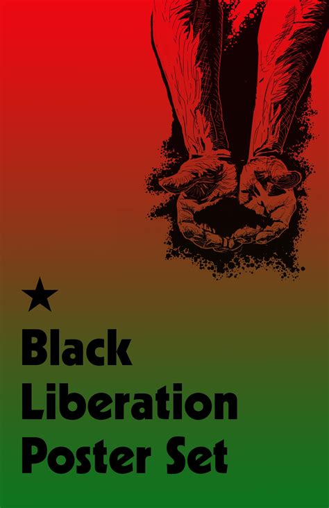 Justseeds | Black Liberation Poster Set