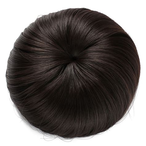 Onedor Synthetic Hair Bun Extension Donut Chignon Hairpiece Wig ...