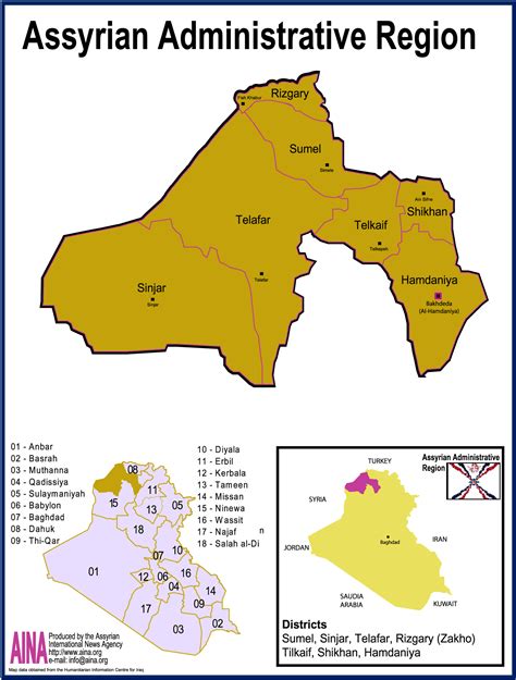 Historical Maps of Assyria