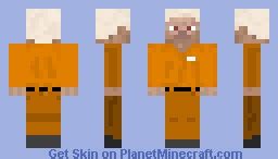 prisoner steve Minecraft Skin