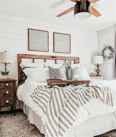 Farmhouse Bedroom Decor Ideas, Modern Farmhouse Bedroom, Farmhouse ...