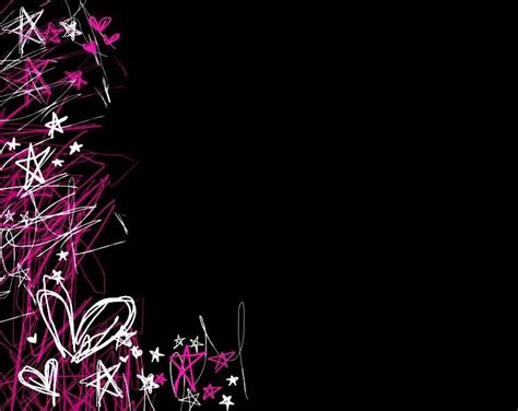 Pink and Black Glitter Wallpaper - WallpaperSafari