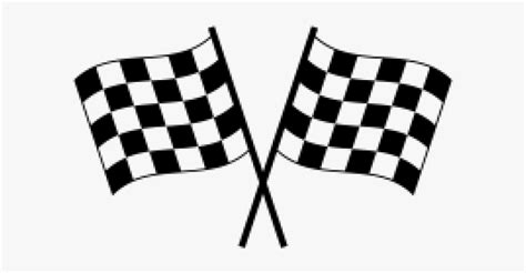 Checkered Flag Icon - Vector Car Racing Flags, HD Png Download - kindpng