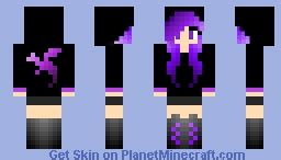 Ender Girl Minecraft Skin